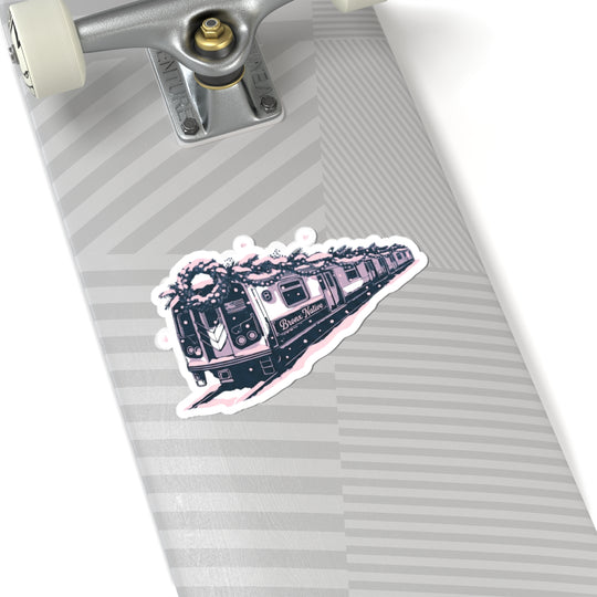 Train Car BXN Holiday Ed. (Pink) Sticker