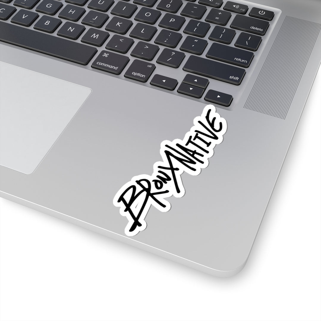 Bronx Native Graffiti Logo (Black) Sticker