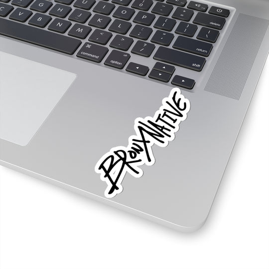 Bronx Native Graffiti Logo (Black) Sticker