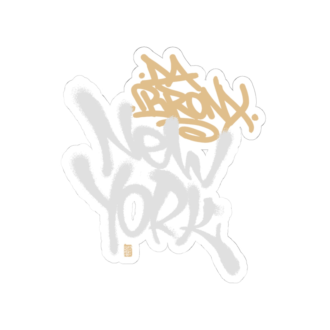Da Bronx New York (Gold & Silver) Sticker