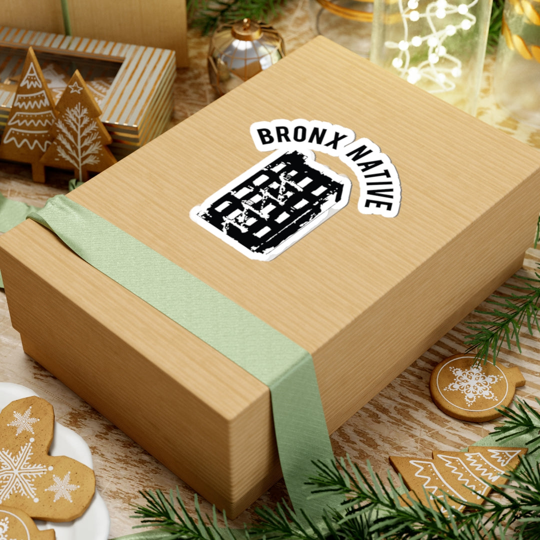 Bronx Native Logo Sticker (Black)