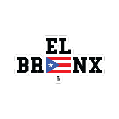 El Bronx Puerto Rican Flag Sticker