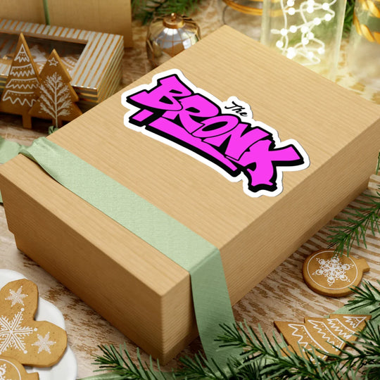 The Bronx Hot Pink & Purple Sticker