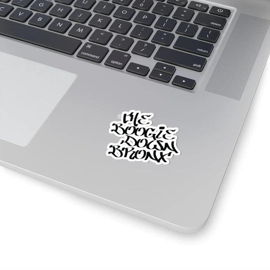 The Boogie Down Bronx Black Sticker
