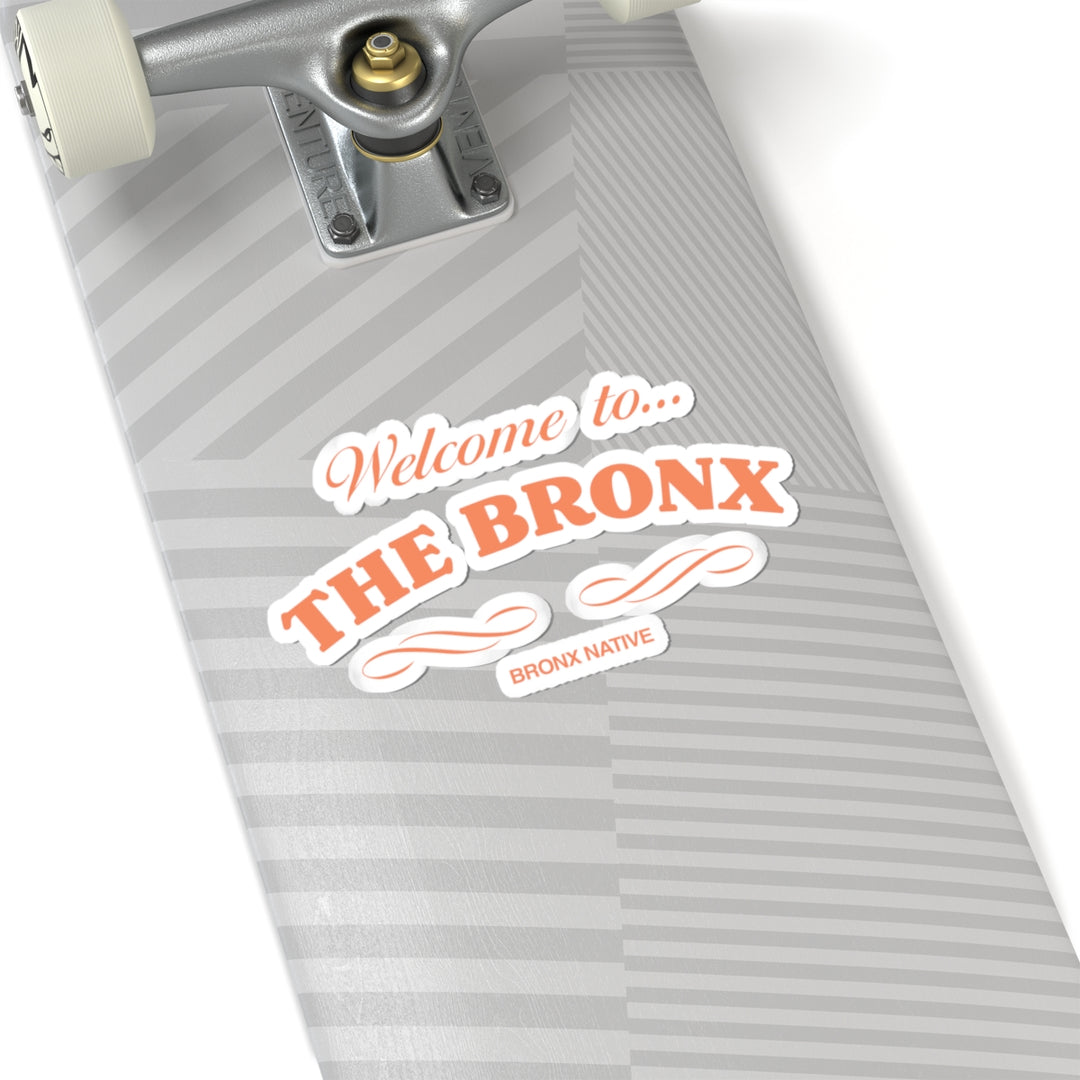 Welcome to the Bronx Sticker (Orange)