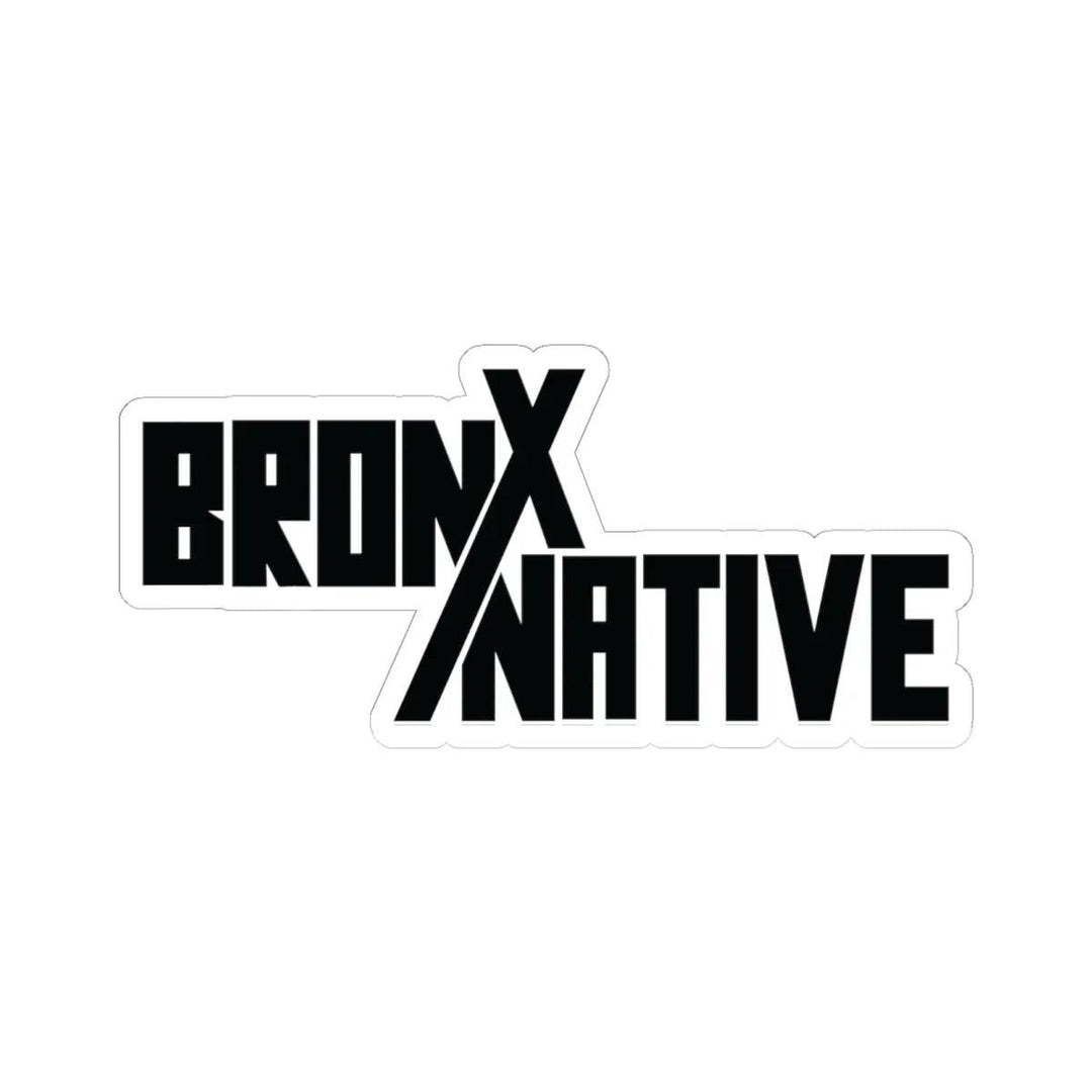 BronXNative (Black) Sticker