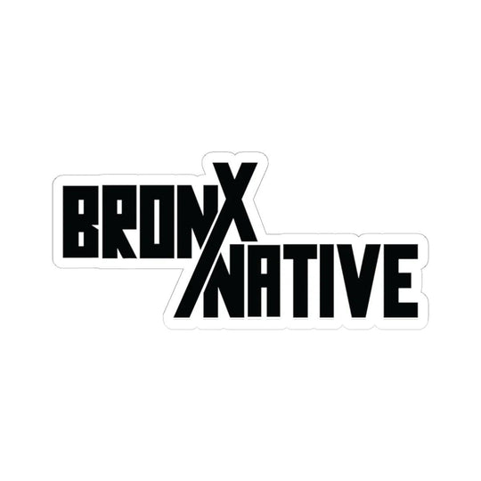 BronXNative (Black) Sticker