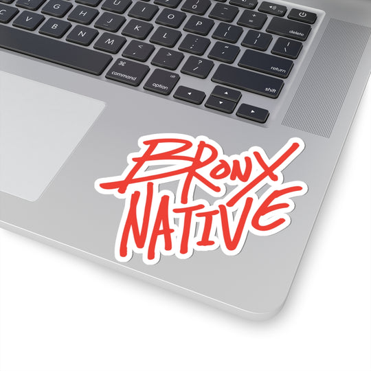 Bronx Native Graffiti Sticker (Red)
