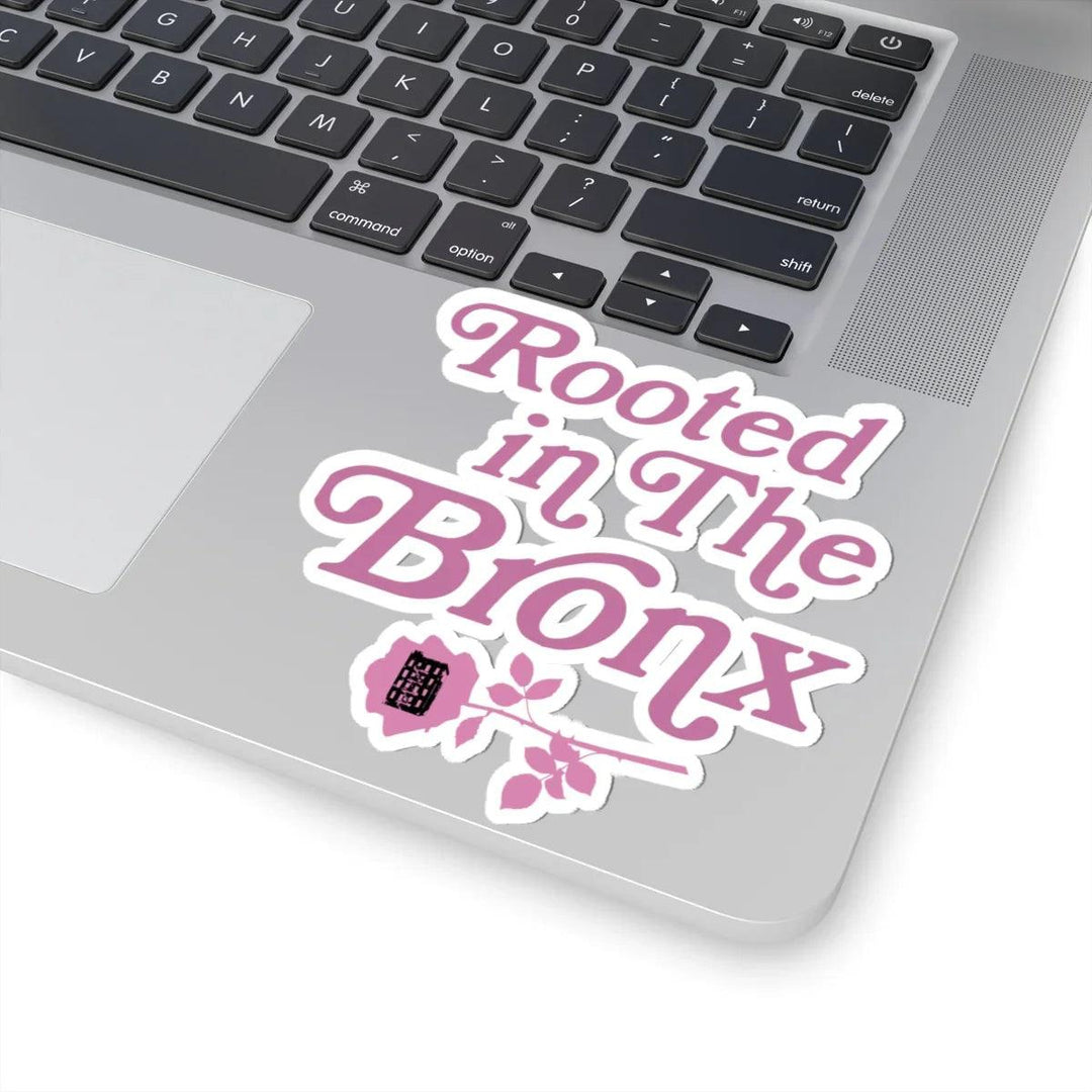 Rooted in The Bronx Pink Sticker by Bronx Native