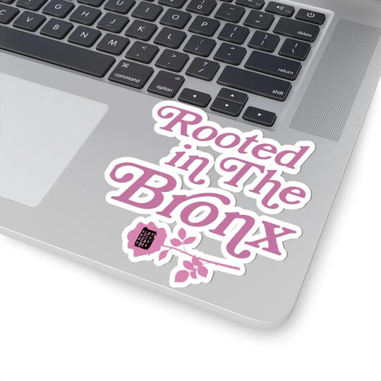 Rooted in The Bronx Pink Sticker by Bronx Native
