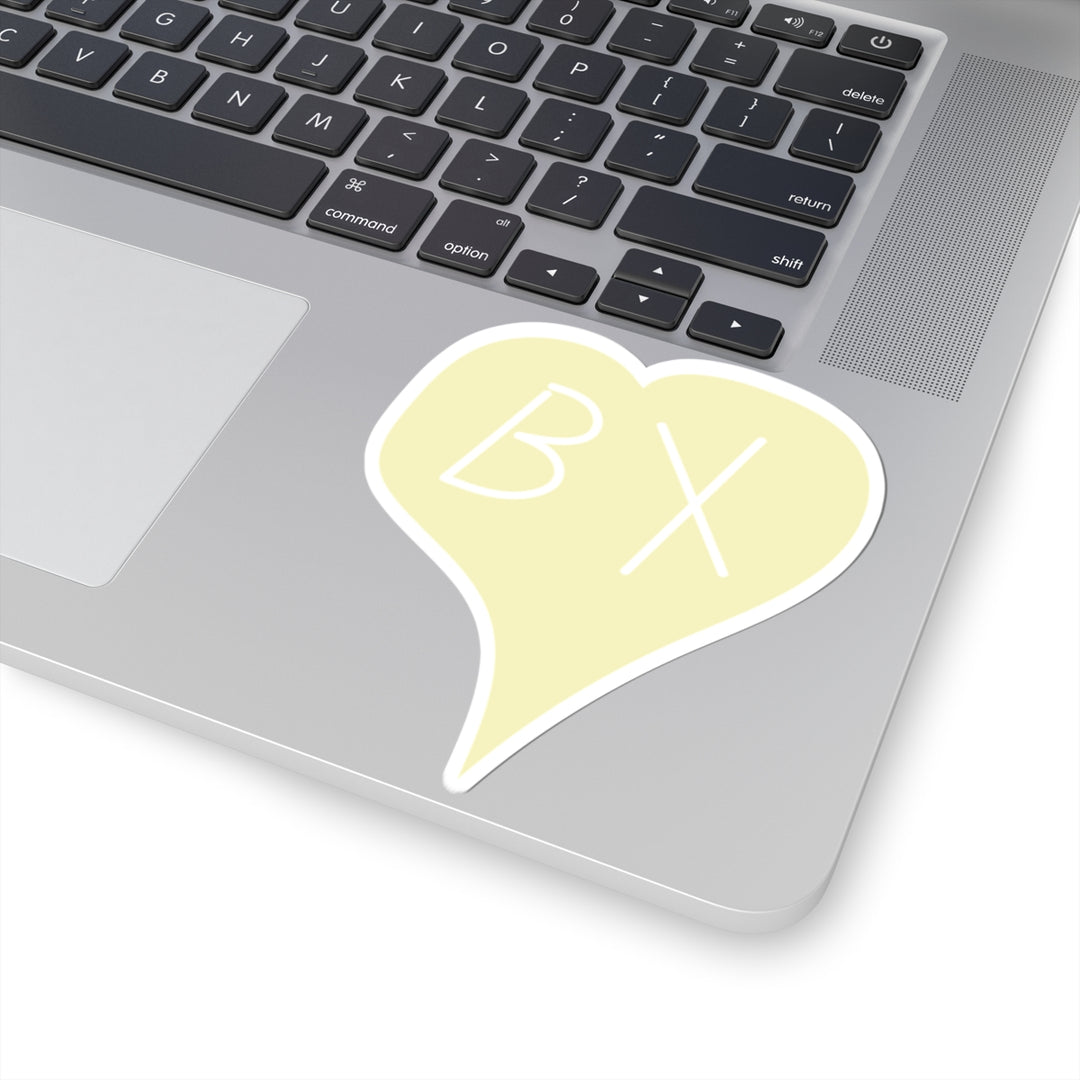 BX Heart Sticker