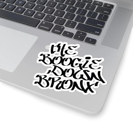 The Boogie Down Bronx Black Sticker