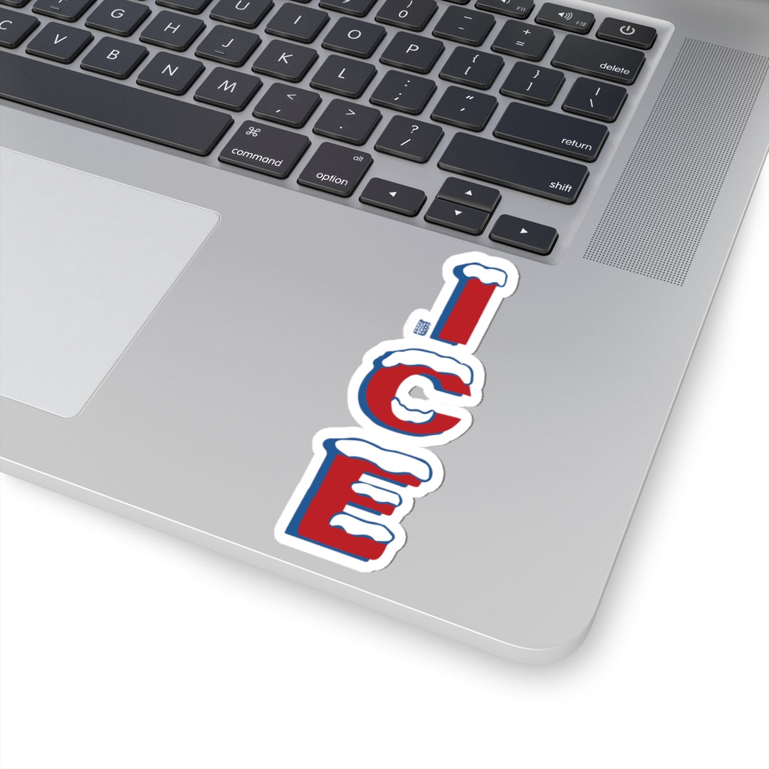 "ICE" Sticker