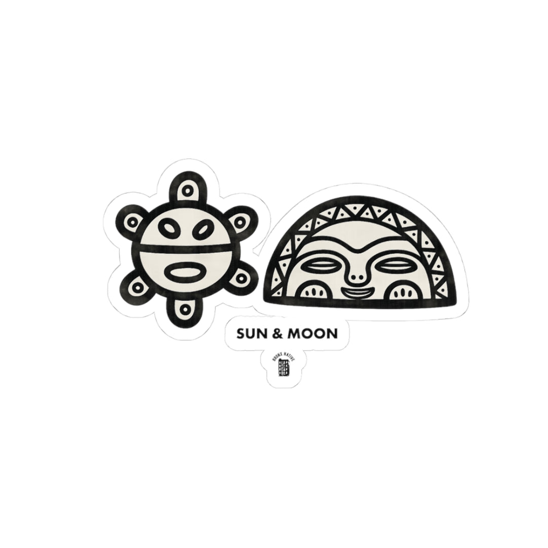 Sun & Moon  🇵🇷 PR Edition Sticker by Bronx Native - Puerto Rico Collection