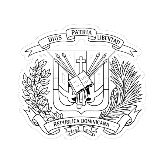 Dominican Republic Seal (Black)