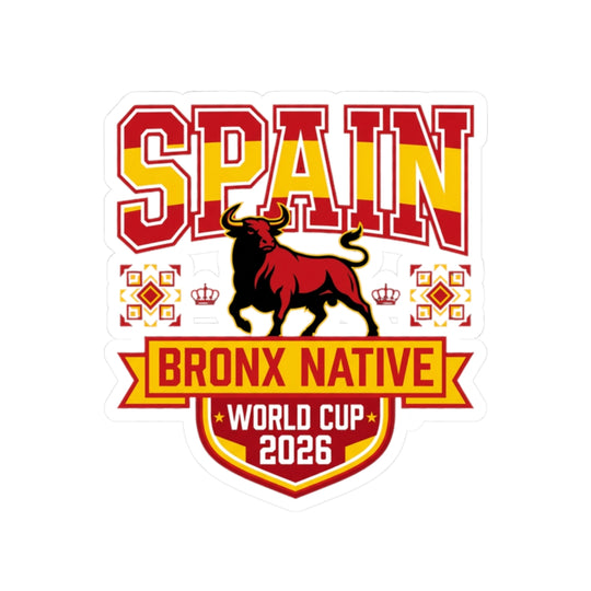 Spain x Bronx Native World Cup Sticker