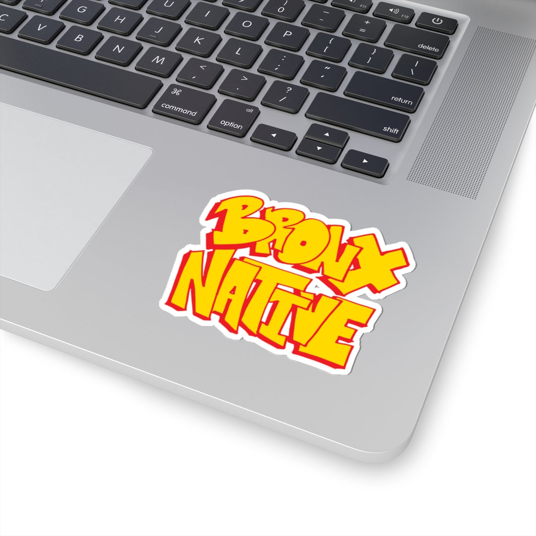 Bronx Native Bubble Text Sticker