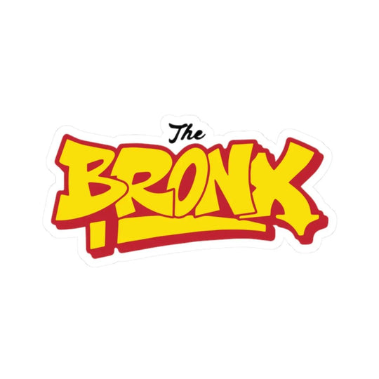 The Bronx Bubble Yellow & Red Sticker