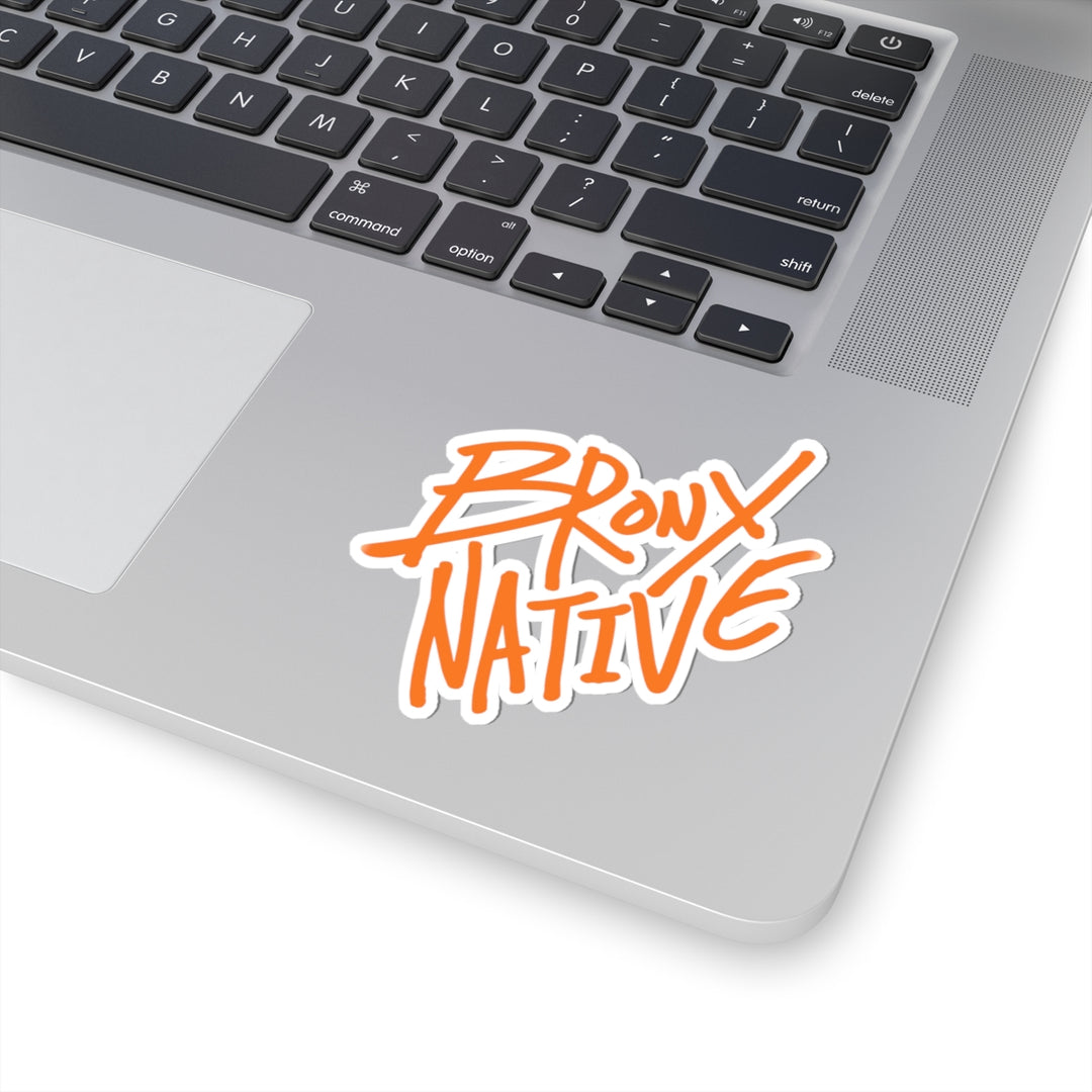 Bronx Native Graffiti Sticker (Orange)