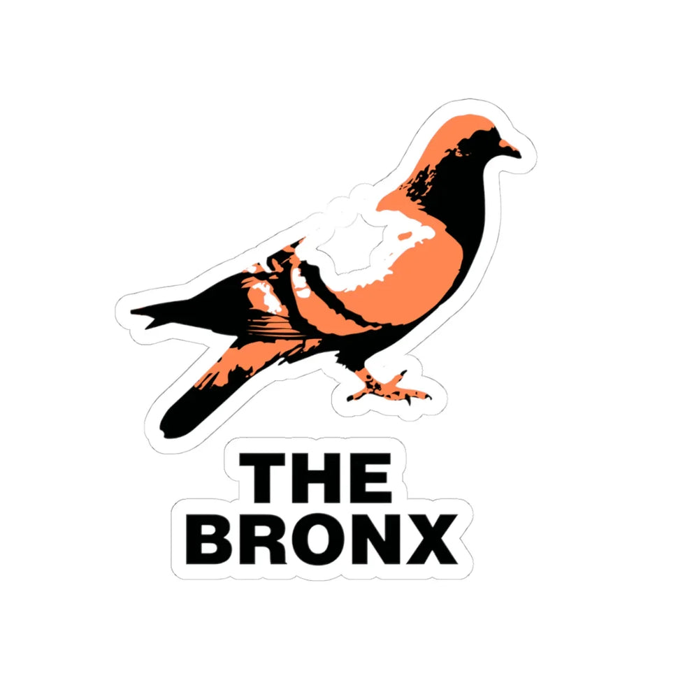 The Bronx Pidgeon (Orange) Sticker