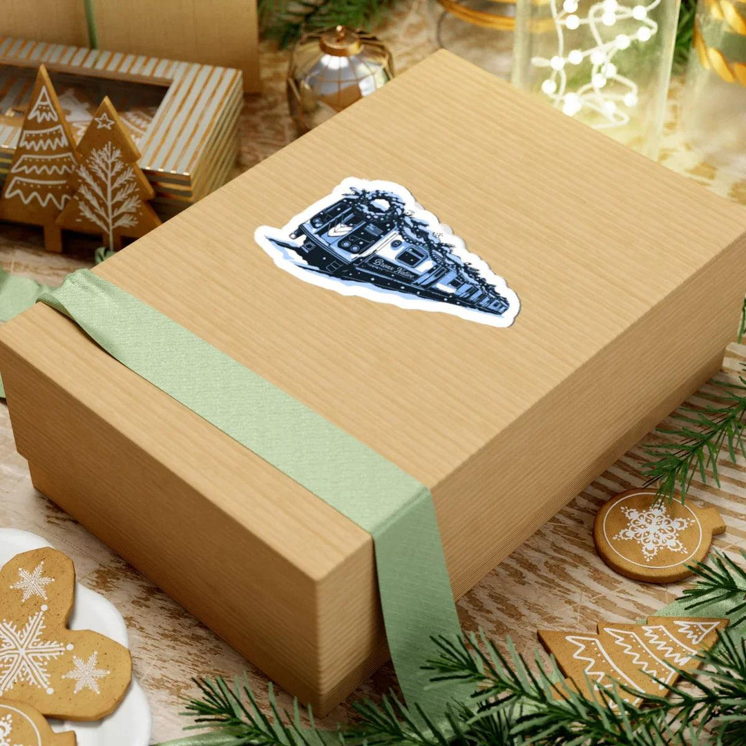 Train Car BXN Holiday Ed. (Baby Blue) Sticker