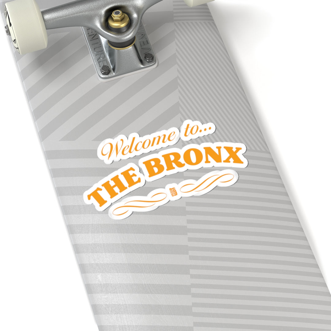 Welcome to the Bronx Sticker (Tangerine)