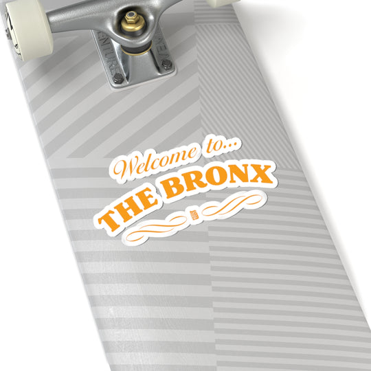 Welcome to the Bronx Sticker (Tangerine)