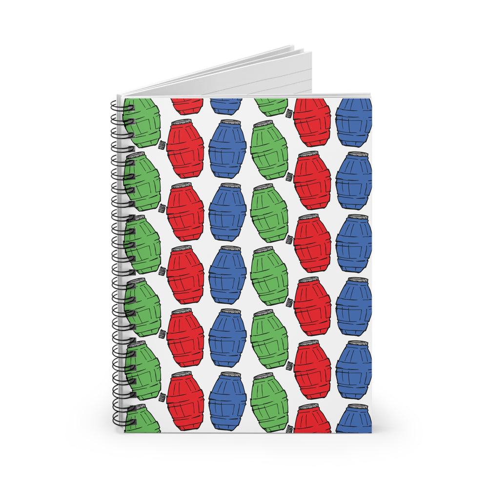 Quarter Water Spiral Journal Notebook