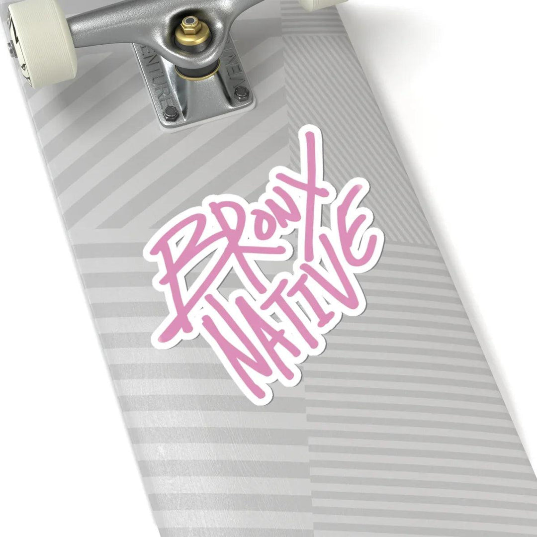 Bronx Native Graffiti (Pink) by Bronx Native