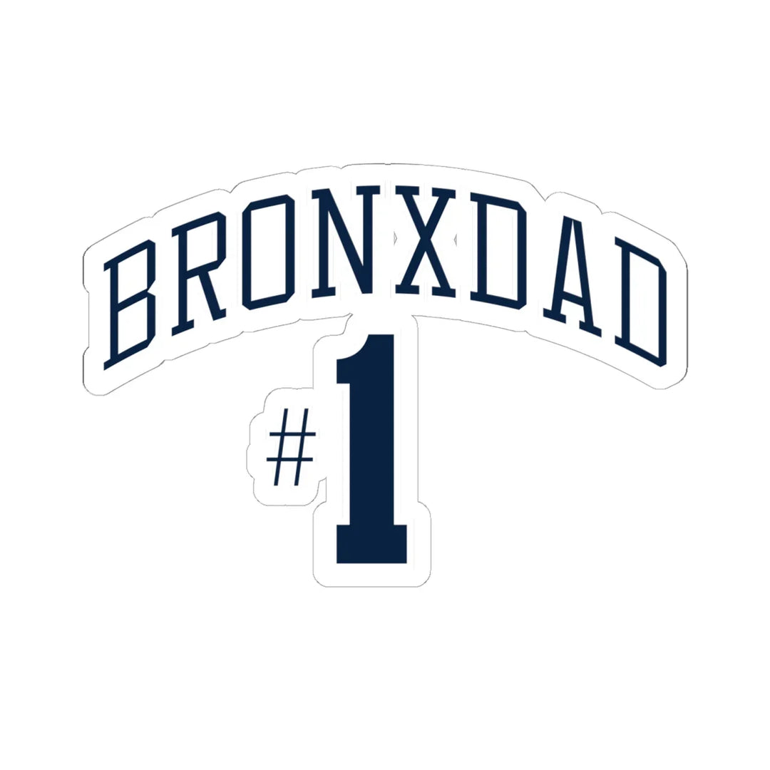 Bronx Dad #1 (Navy) Sticker