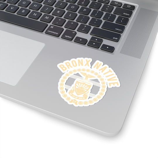 Bronx Native Crest (Gold) Sticker