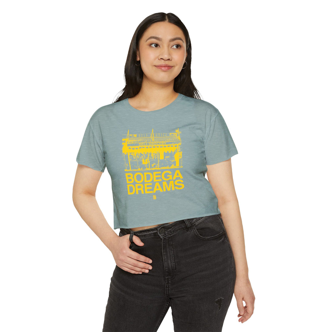 Bodega Dreams Women's Festival Crop Top