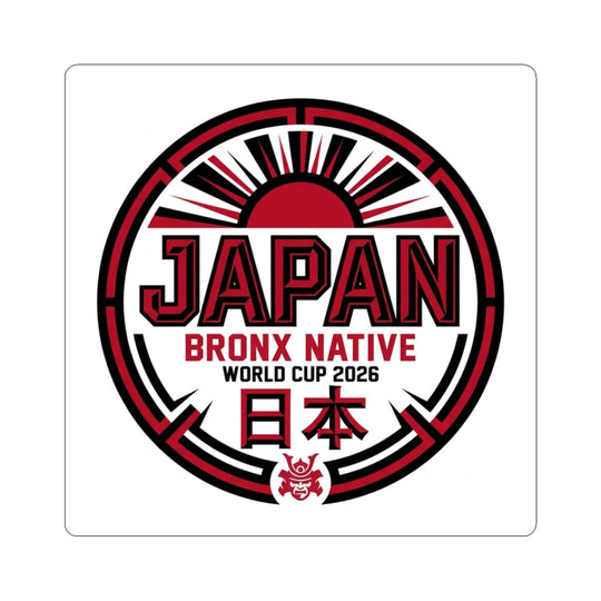 Japan x Bronx Native World Cup Soccer Sticker product image 1 of 12 by Bronx Native