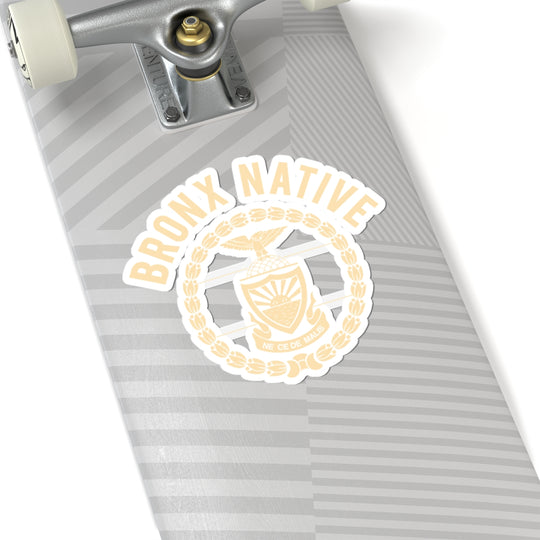 Bronx Native Crest (Gold) Sticker