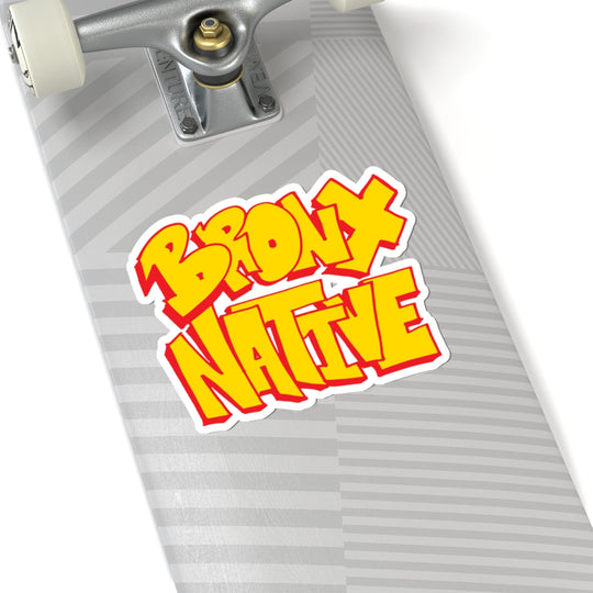 Bronx Native Bubble Text Sticker