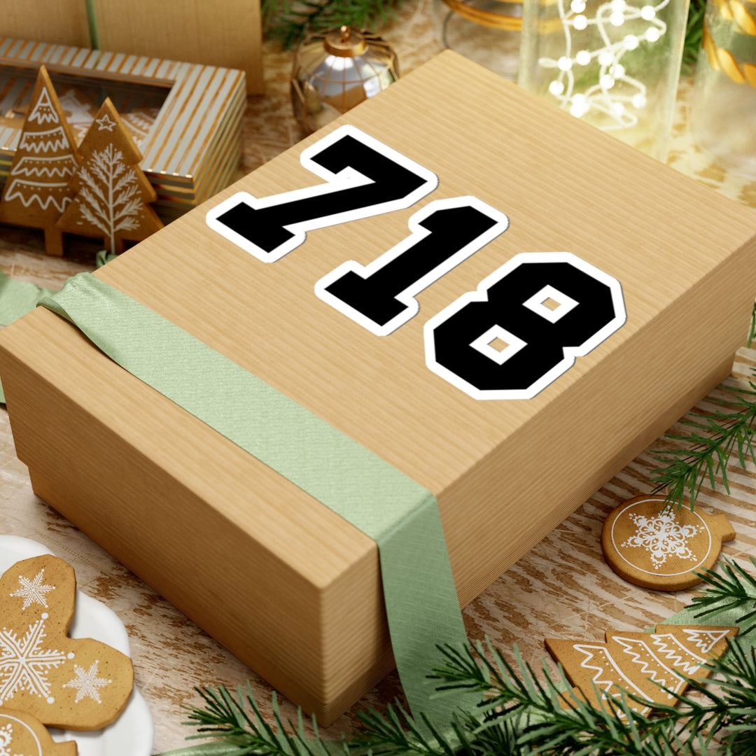 "718" Sticker