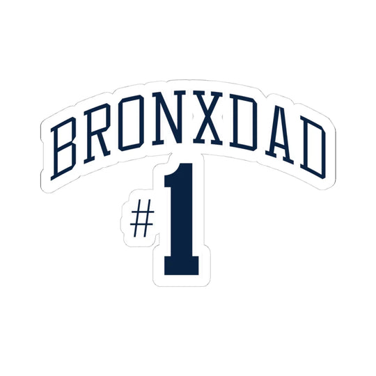 Bronx Dad #1 (Navy) Sticker