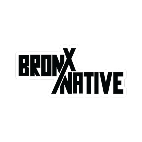 BronXNative (Black) Sticker