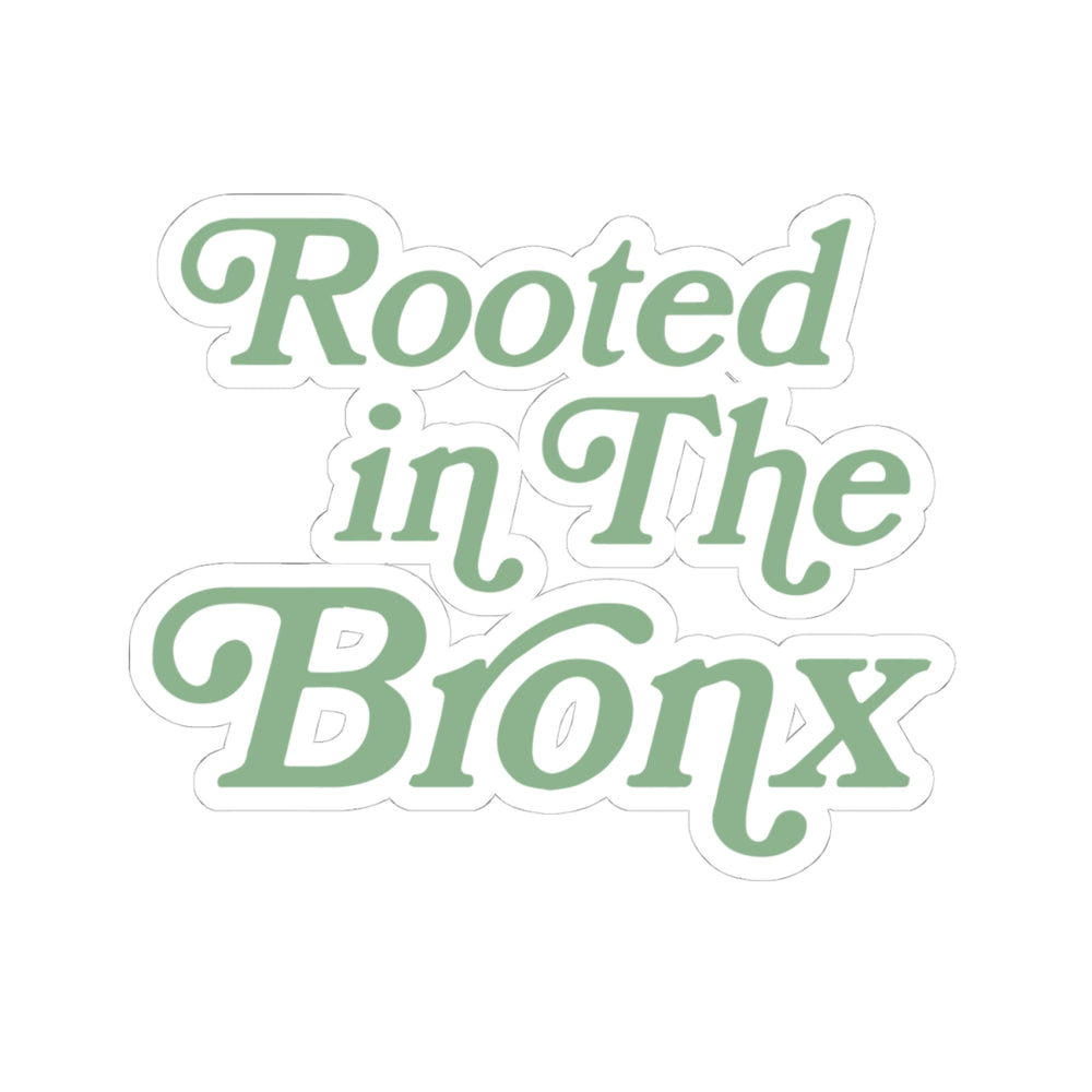 Rooted in the Bronx Sticker (Green)