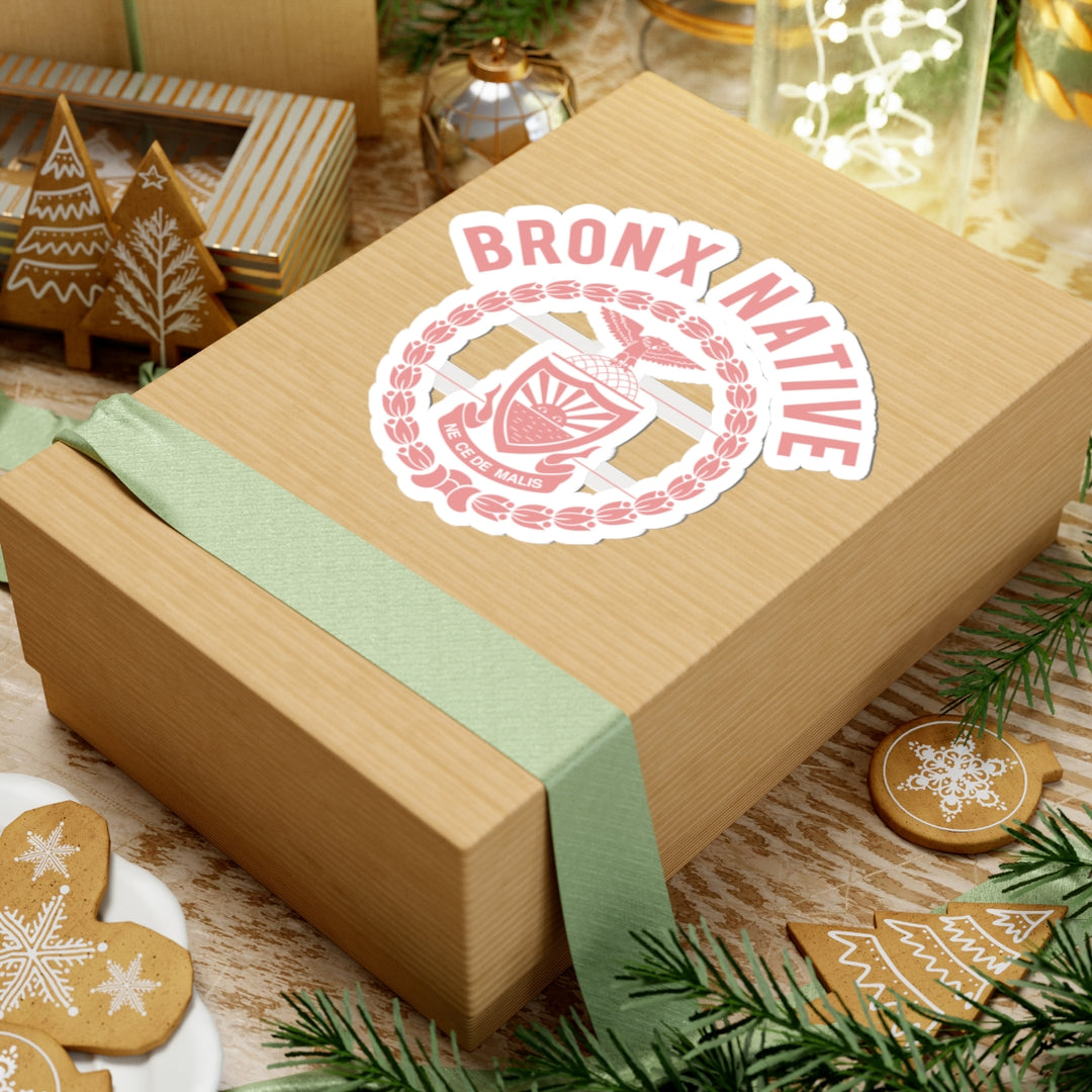 Bronx Native BX Borough Seal (Pink)