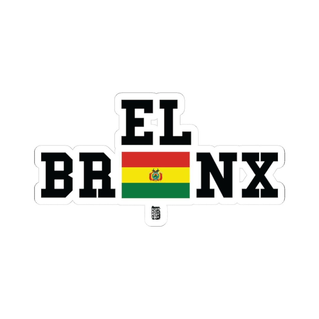 El Bronx Bolivia Flag Sticker Printify