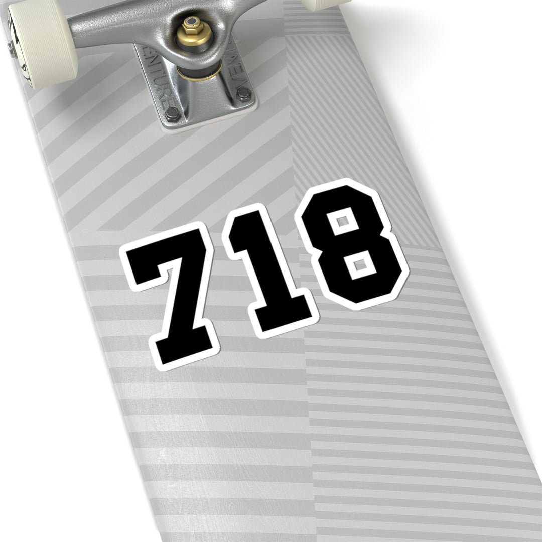 "718" Sticker