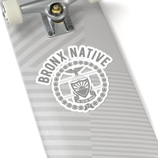 Bronx Native Crest (Silver) Sticker