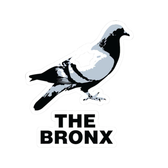 The Bronx Pidgeon (Black & White) Sticker by Bronx Native