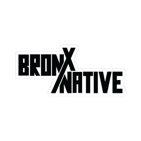 BronXNative (Black) Sticker