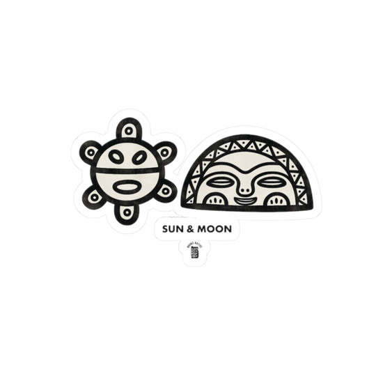 Sun & Moon  🇵🇷 PR Edition Sticker by Bronx Native - Puerto Rico Collection