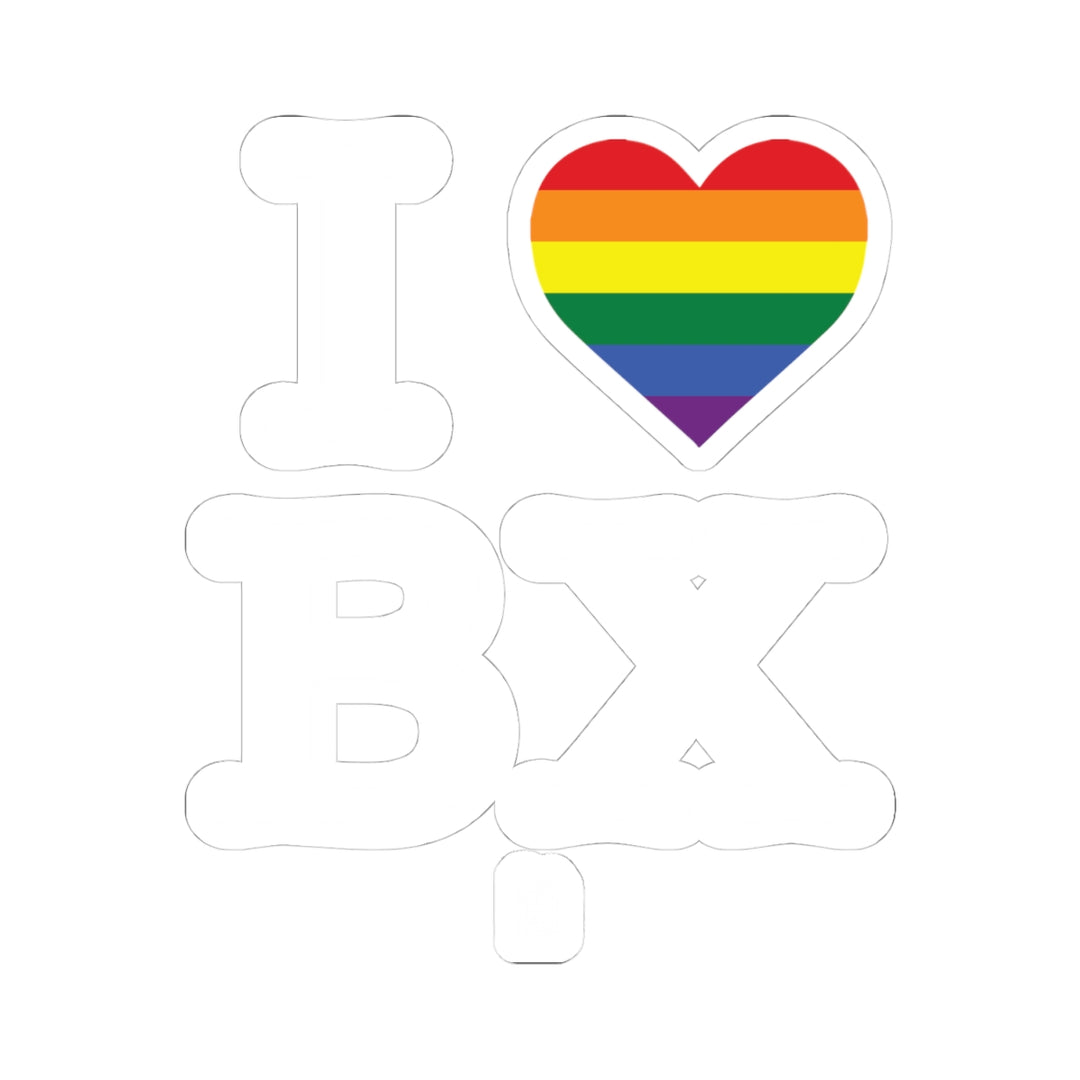 I Love The Bronx (Pride) Rainbow Sticker