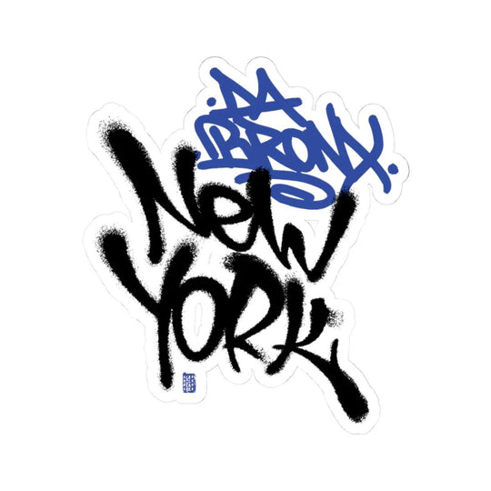 Da Bronx New York (Blue & Black) Sticker