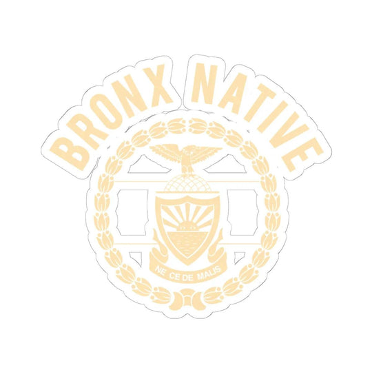 Bronx Native Seal (Gold) Sticker