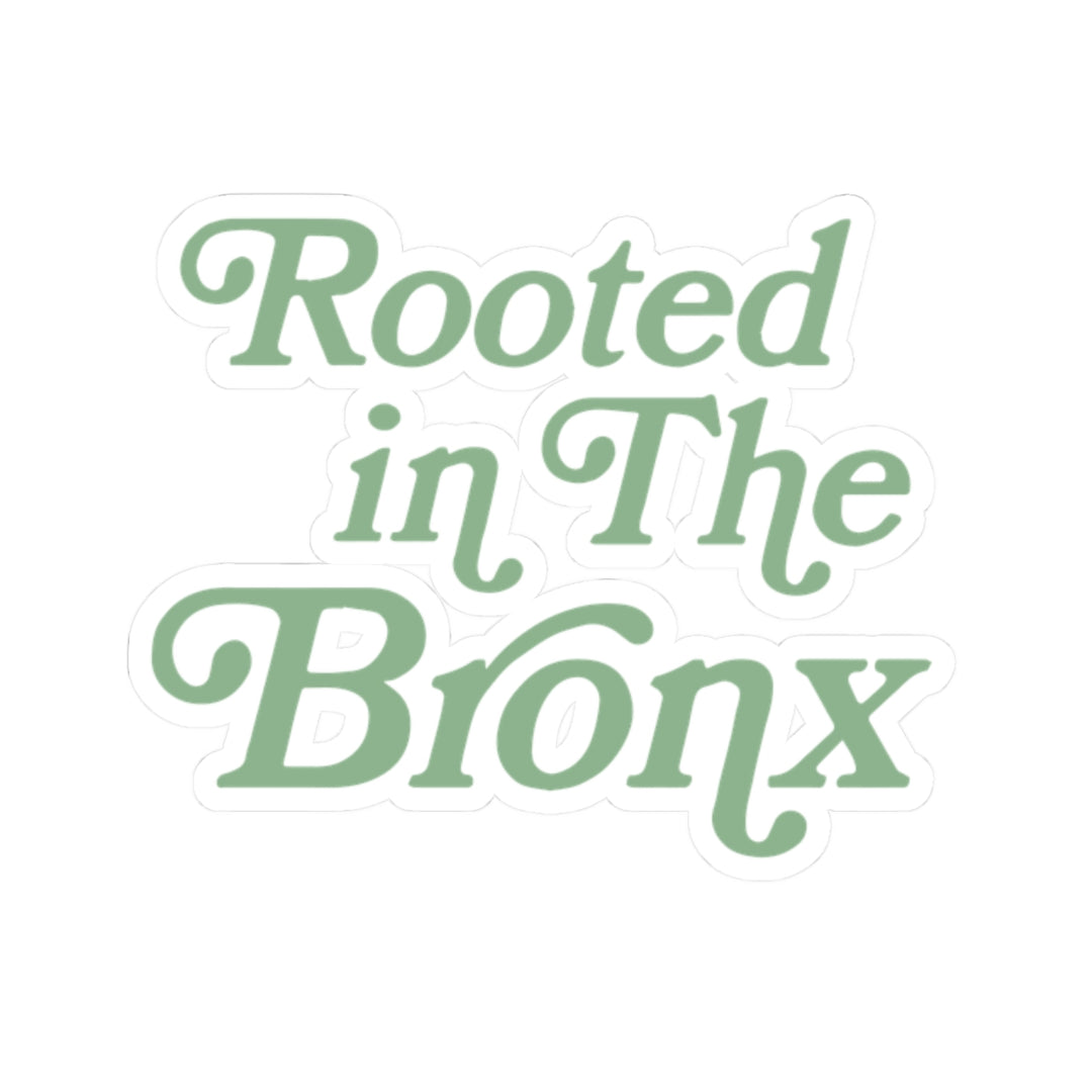 Rooted in the Bronx Sticker (Green)